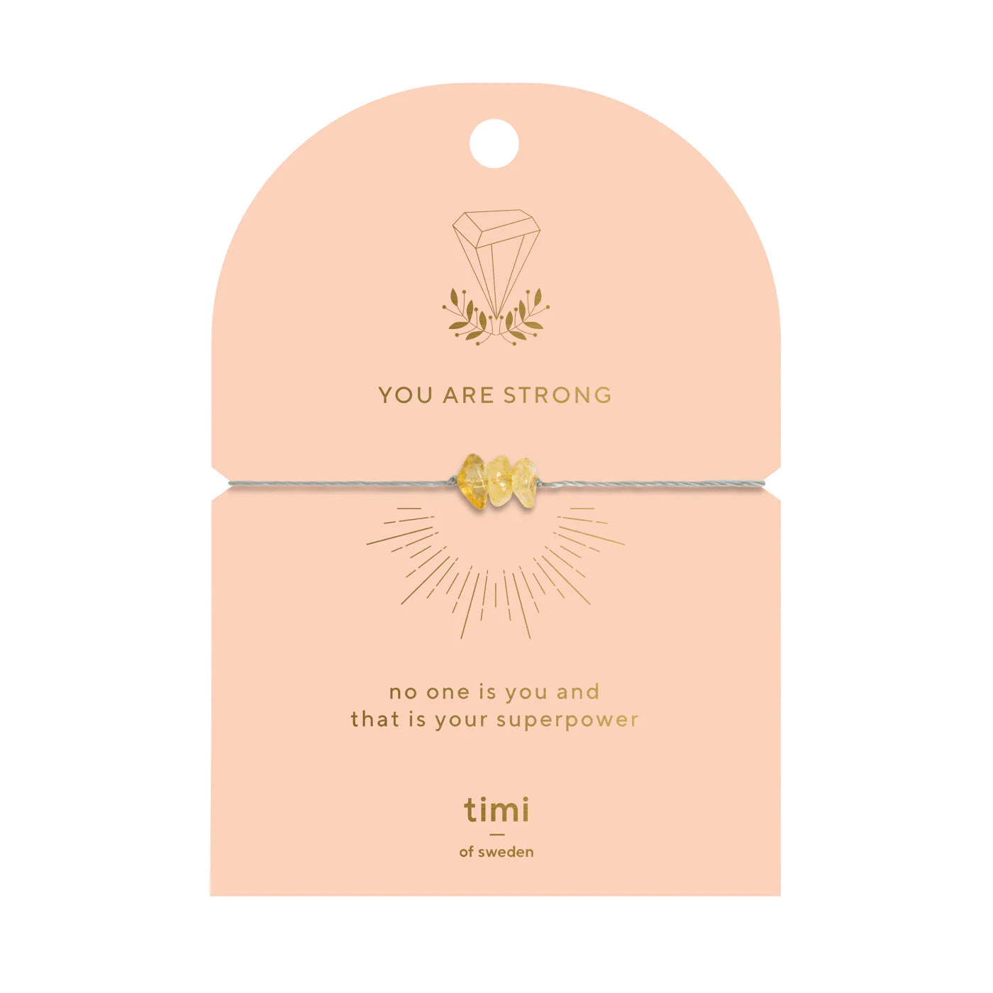 timi of sweden - Kristallarmband