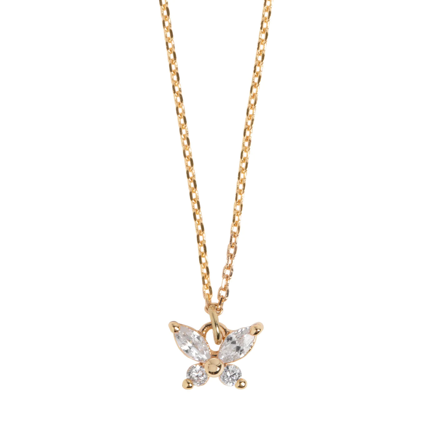 halsband med fjäril från timi of sweden