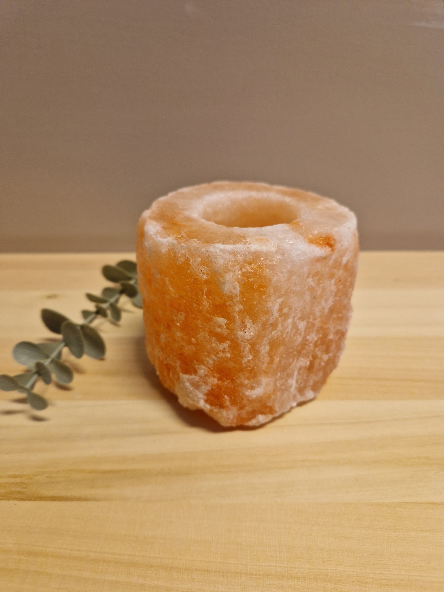 Saltsten ljuslykta