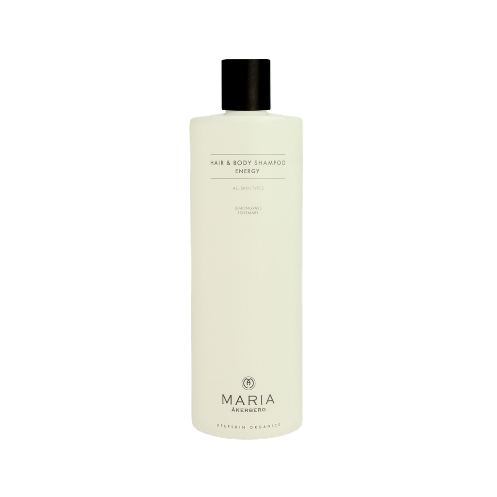 500ml hair and body shampoo energy från maria åkerberg. passar alla