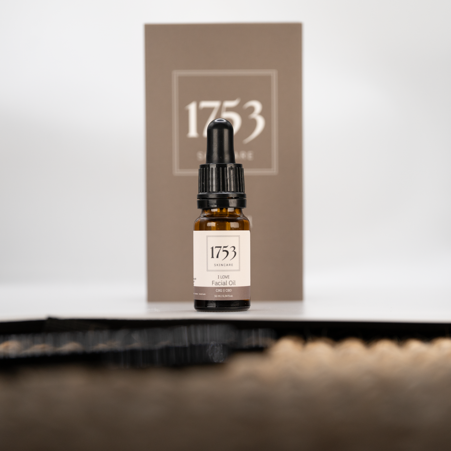 cbd och cbg olja från 1753 skincare för ansikte