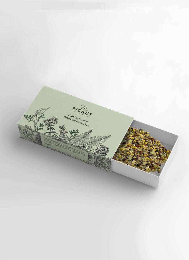 M Picaut ~ Calming Cocoon Balancing Herbal Tea