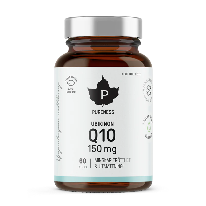 Pureness Q10 Ubikinon 150 mg - 60 kapslar