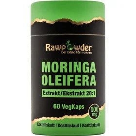 Raw powder ~ Moringa 60 Kapslar